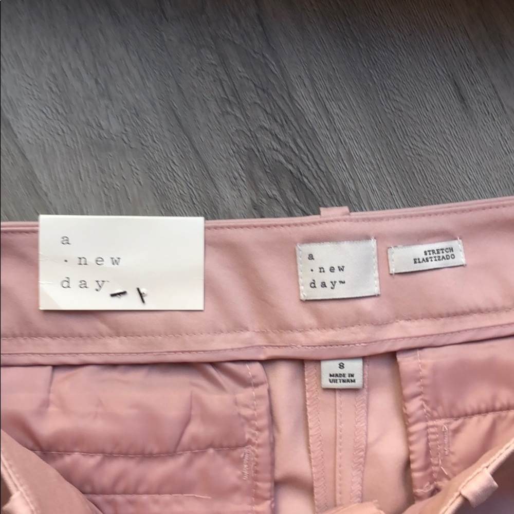 NWT Rose colored business casual pants - Picture 2 of 5
